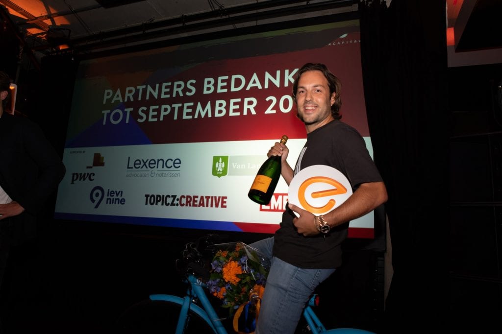 LOEY Award 2018: Adriaan Mol from Mollie wins best online entrepreneur of the Netherlands