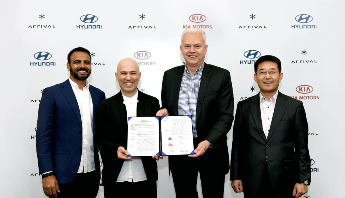Boost for EVs as Hyundai and Kia Motors invest €100M in UK-based EV startup Arrival