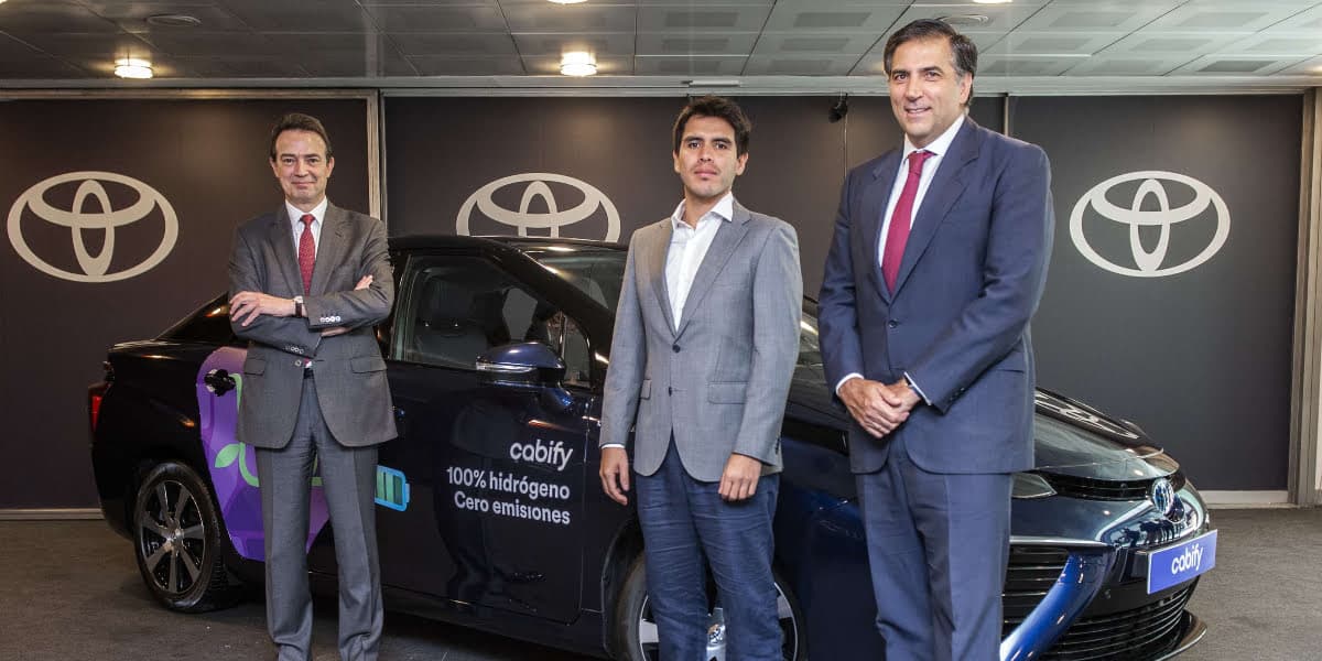 Madrid-based Cabify joins Toyota to bring hydrogen powered ride-hailing vehicles to Spain