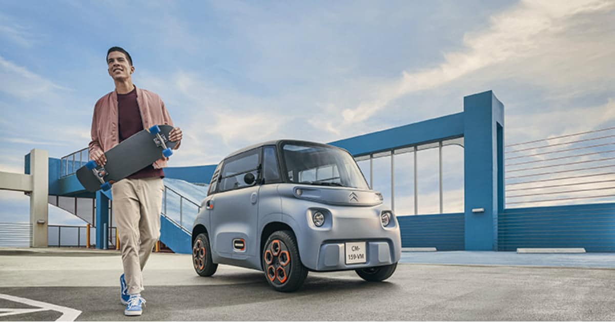 French automaker Citroën unveils adorable electric vehicle that looks like a washing machine