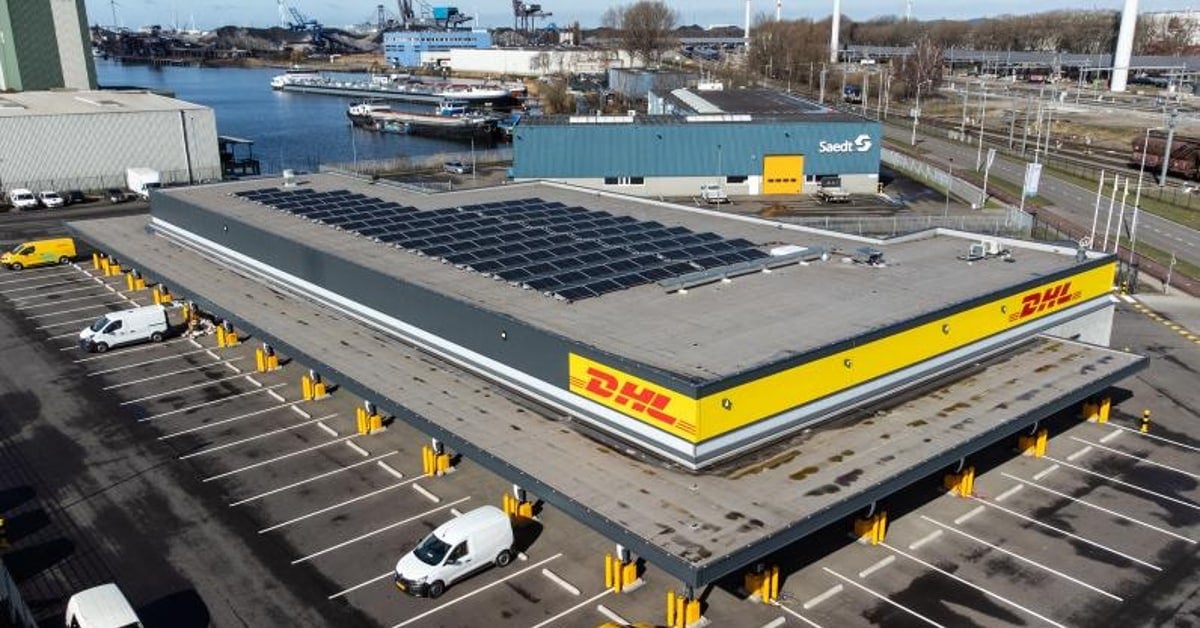 To make city logistics more sustainable, DHL opens 2 climate-neutral CityHubs in Amsterdam