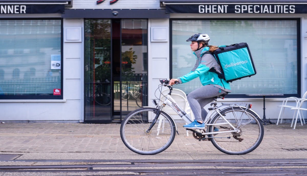 Deliveroo’s shares surge after German rival Delivery Hero gobbles up 5% stake in the business