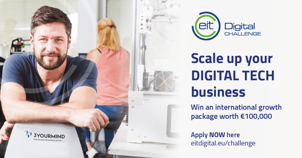 EIT Digital Challenge 2017 gives tech scaleups the chance to become a true European player