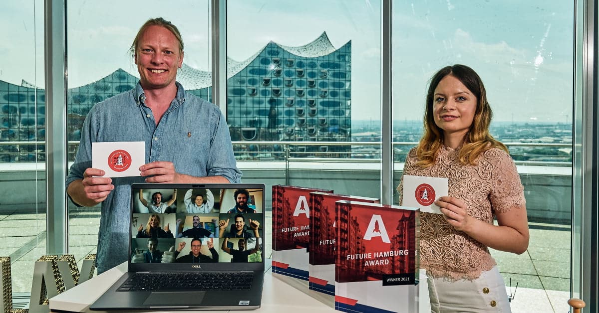 Meet the 3 high-impact European startups that have won the 2021 Future Hamburg Award