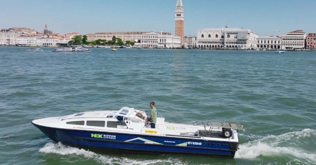 Nippon Express Italia launches hydrogen-powered boats for last-mile delivery in Venice