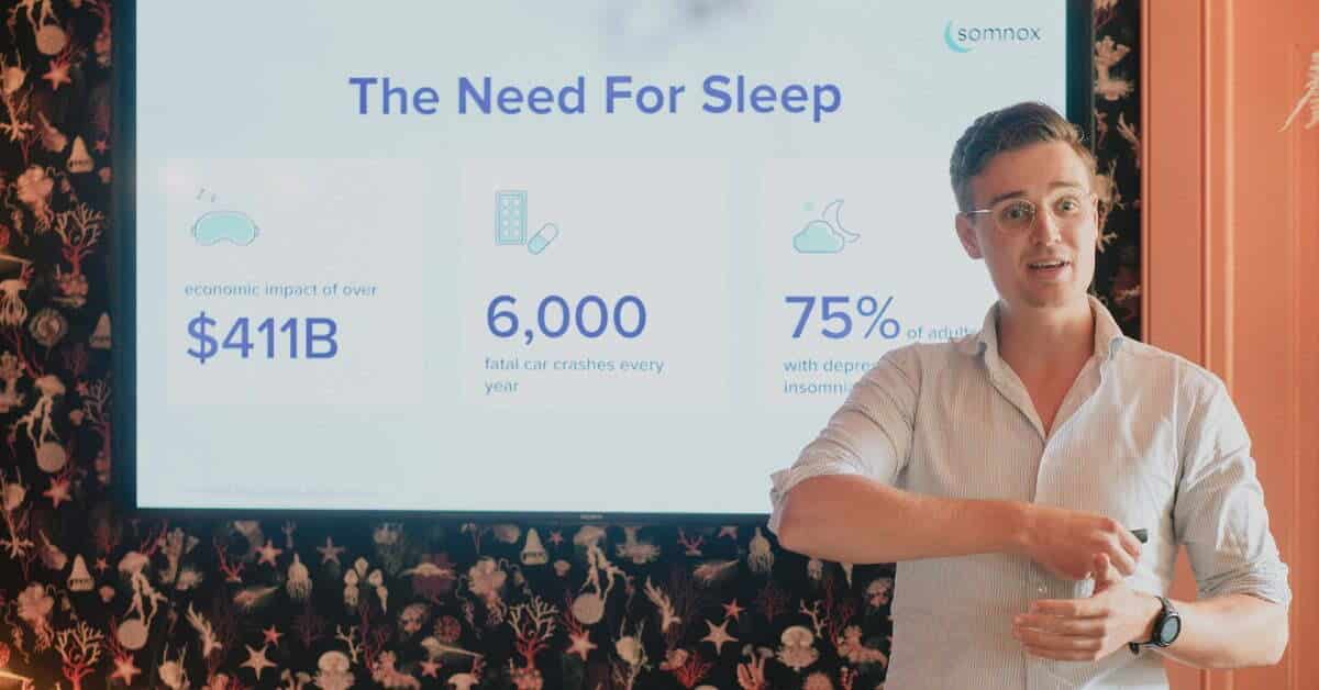 Helping 100 million people sleep better: Dutch startup Somnox is on a sleep revolution