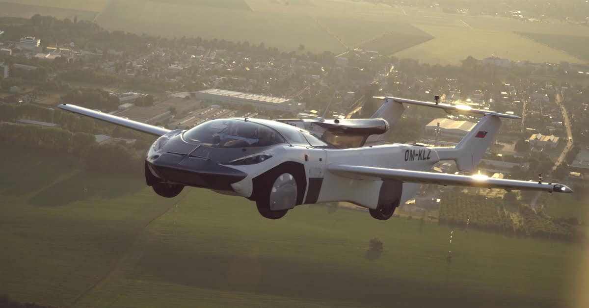 The Jetsons-inspired flying car is now a reality: Slovakian company Klein Vision completes inter-city test flight