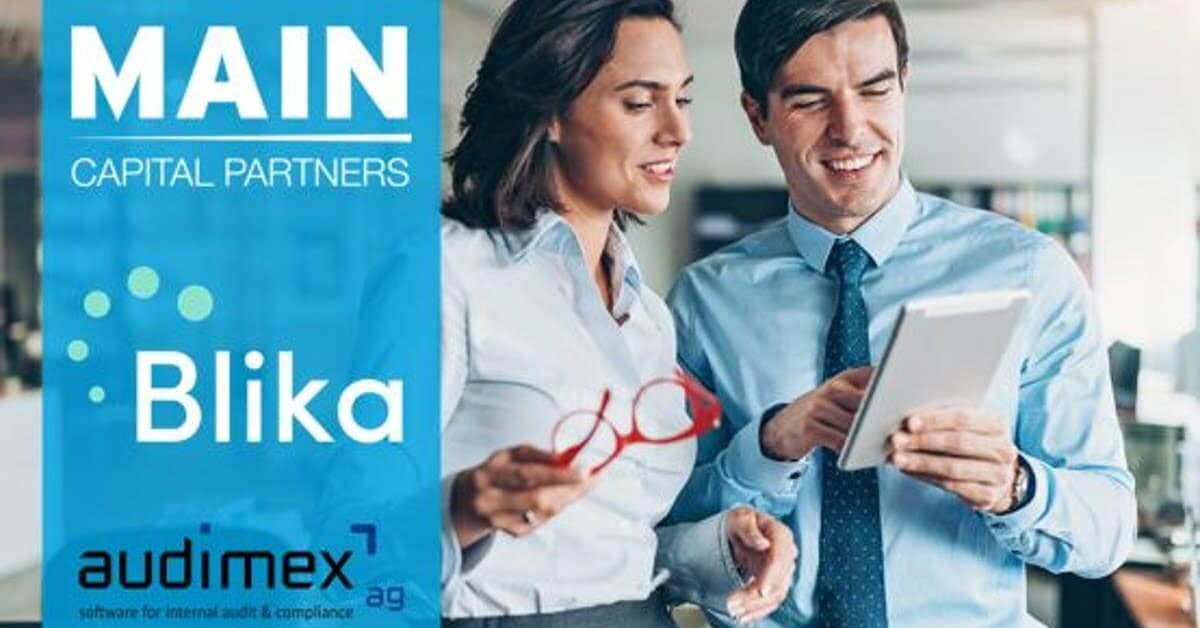 Dutch-based Main Capital Partners launches international GRC software group after acquiring Blika and Audimex