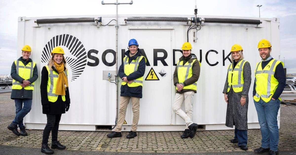 Dutch-Norwegian cleantech firm SolarDuck bags €15M for its offshore floating solar power tech