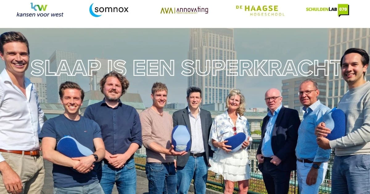 Rotterdam’s Somnox and Annovating bag grant from The Hague and the EU to fight insomnia