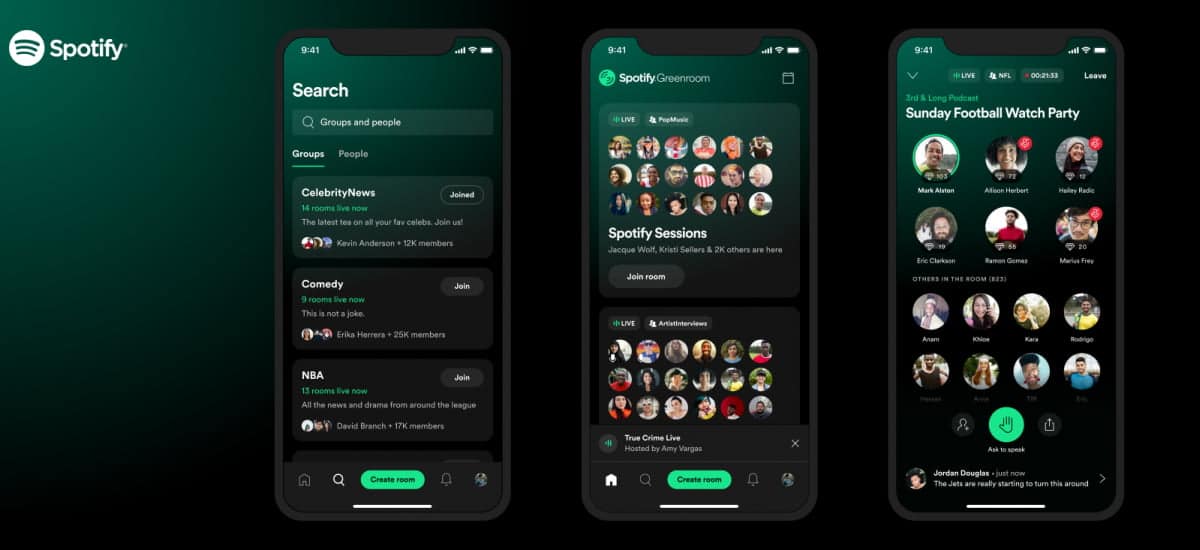 Spotify launches Greenroom: 5 things you should know about this Clubhouse rival