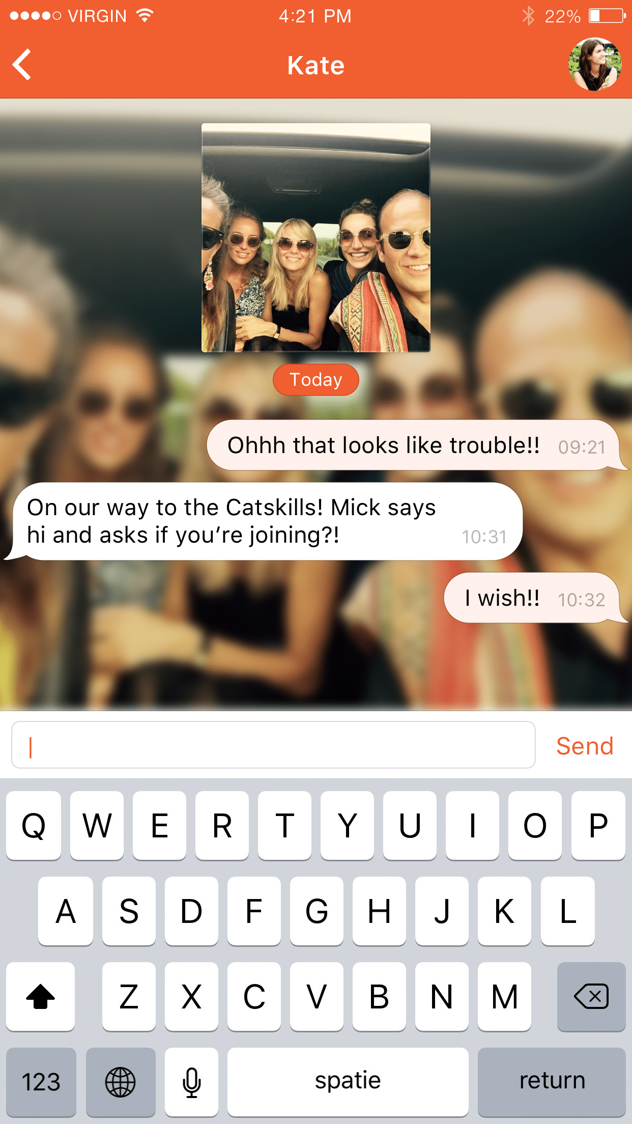 Timeline Chat