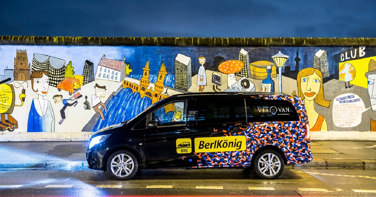 Uber’s European rival ViaVan is helping healthcare workers in Berlin with on-demand shared rides