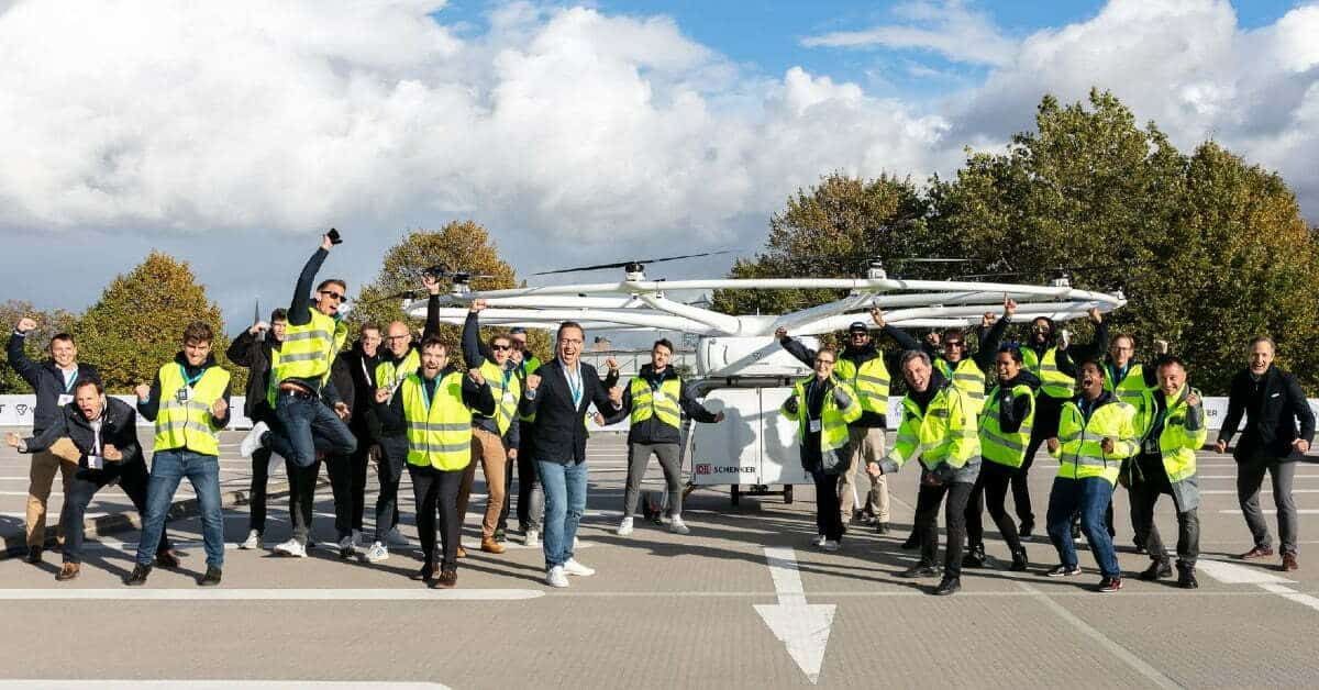 This german unicorn is flying high! Air-taxi startup Volocopter raises €154.23M at €1.54B valuation