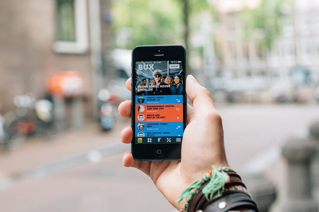 De Nederlandse startup BUX maakt mobile trading echt social
