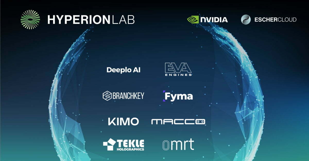 These 9 European AI and HPC startups are selected for EscherCloud and NVIDIA's Hyperion Lab