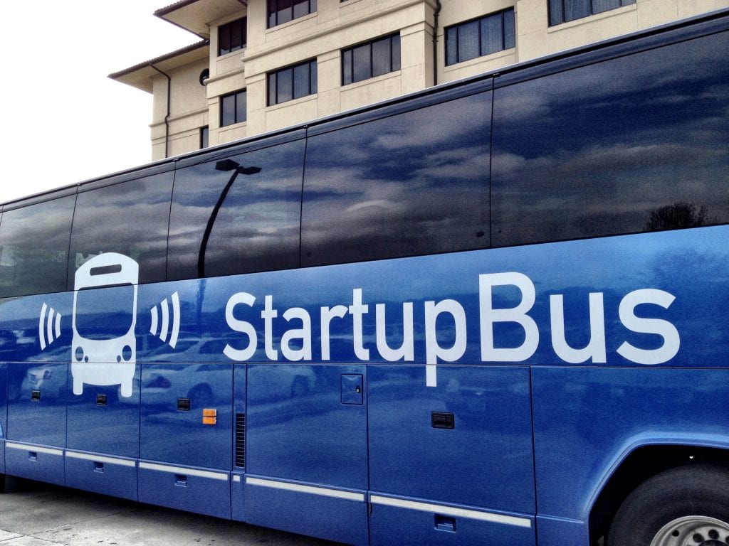 De magie van Startupbus