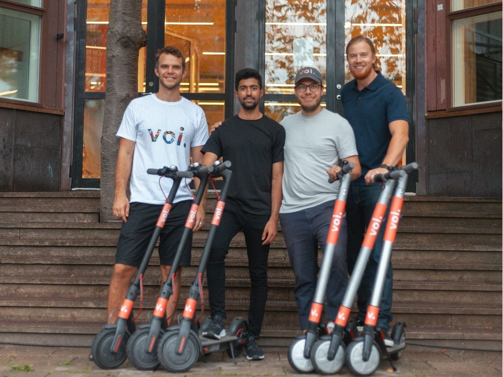 Swedish e-scooter startup VOI Technology raises $50M, plans expansion in Netherlands and Belgium