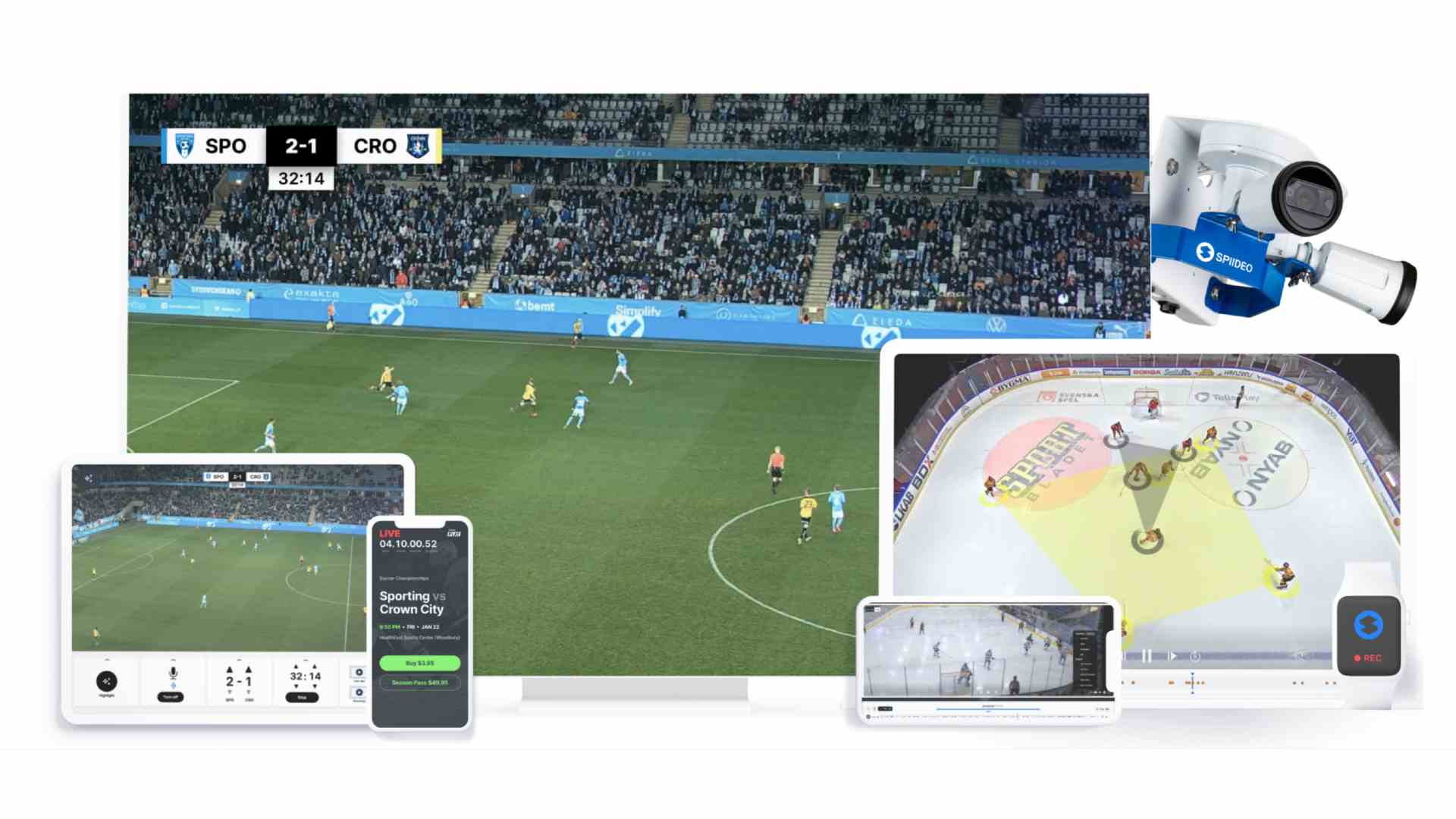 Swedish sportstech company Spiideo secures  €18.3M from Cipio Partners, others