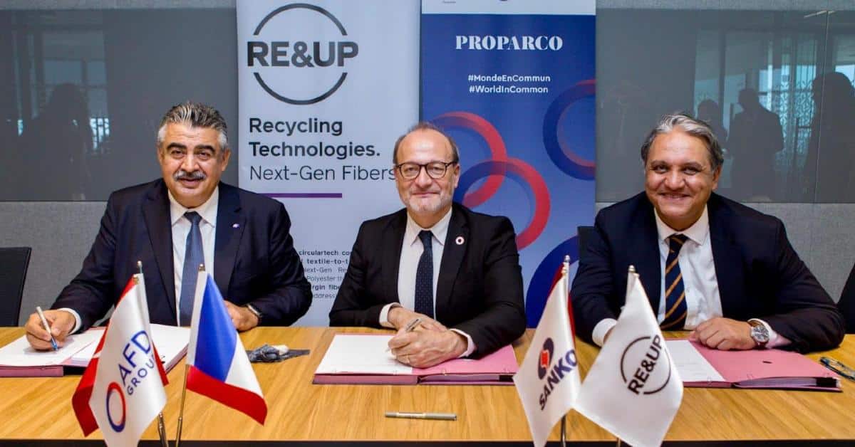 Dutch firm RE&UP Recycling Technologies secures €70M from Proparco to push fashion & textile industry to circularity