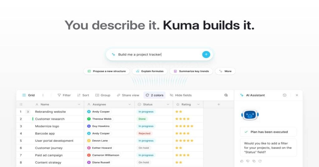 Baserow 2 AI builder