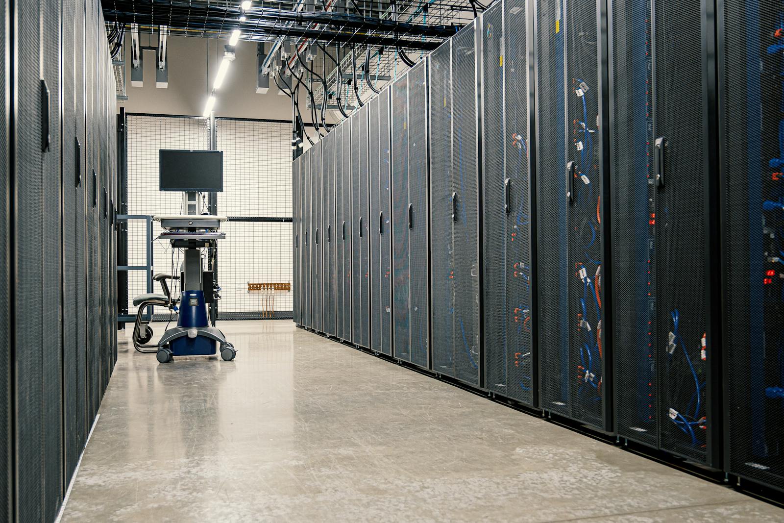 AI data centre construction