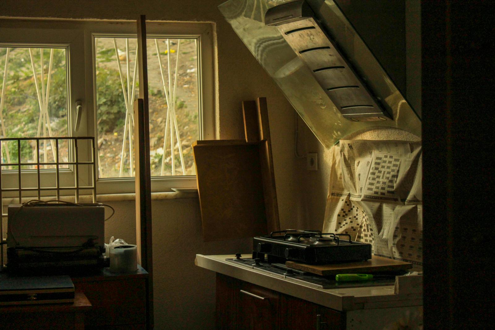 cold kitchen morning