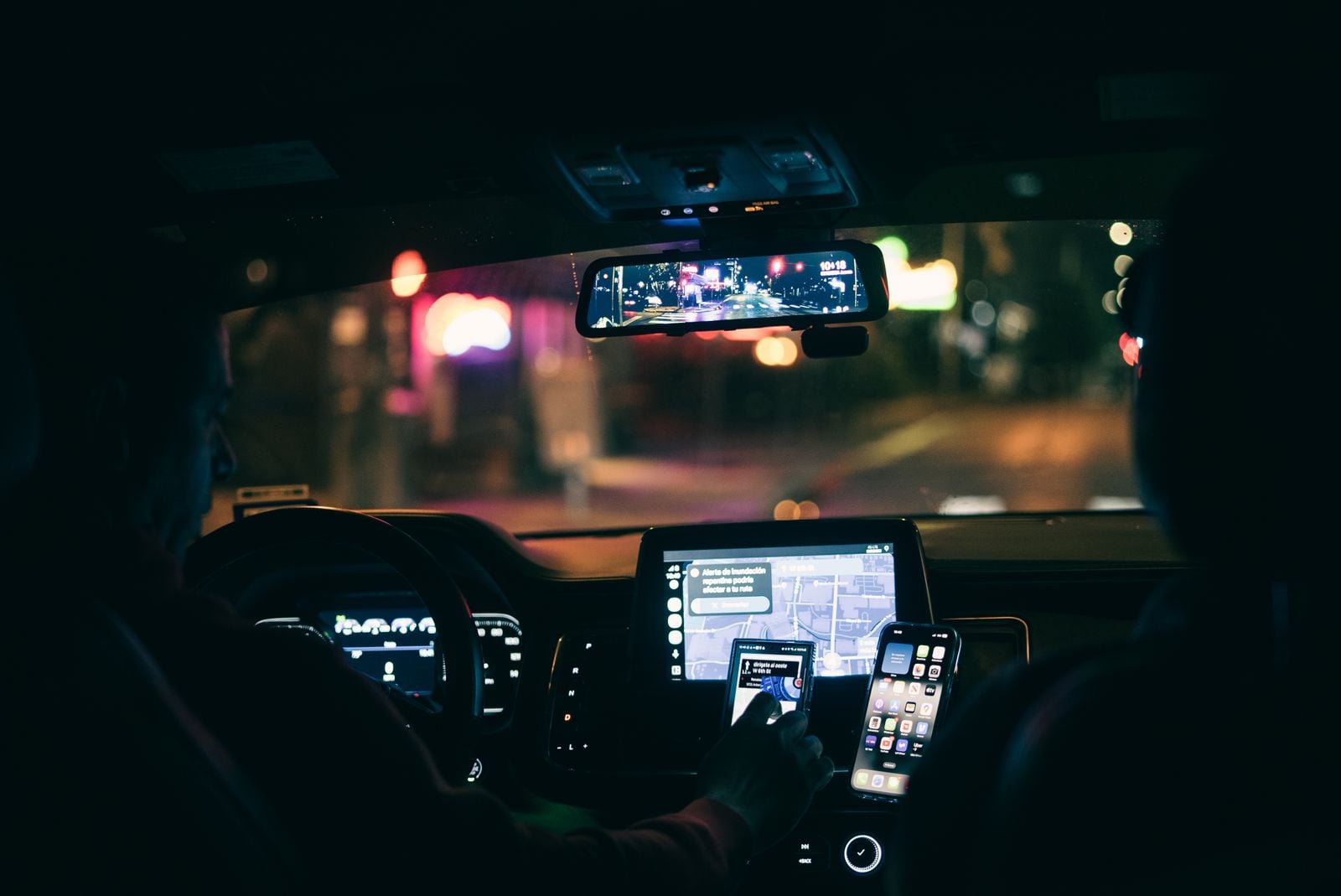 Uber app smartphone