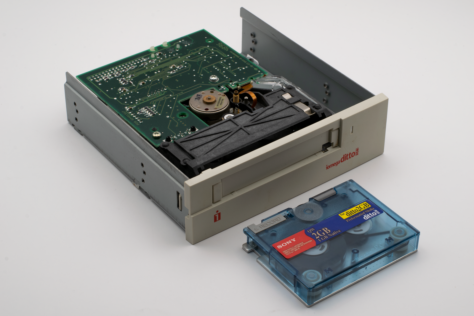 vintage tape drive computer
